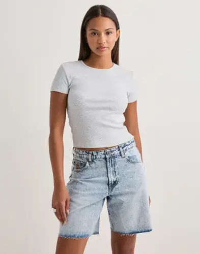 One Teaspoon One Teaspoon - Blå - Jackson Mw Wl Shorts