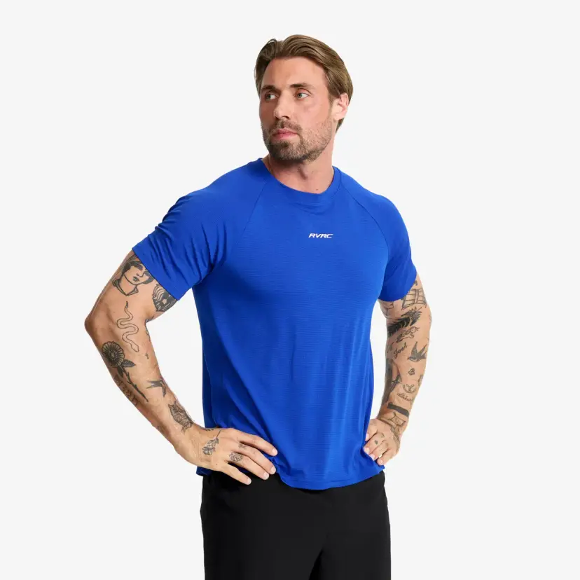 RevolutionRace Pulse Running T-shirt Herre Surf the Web
