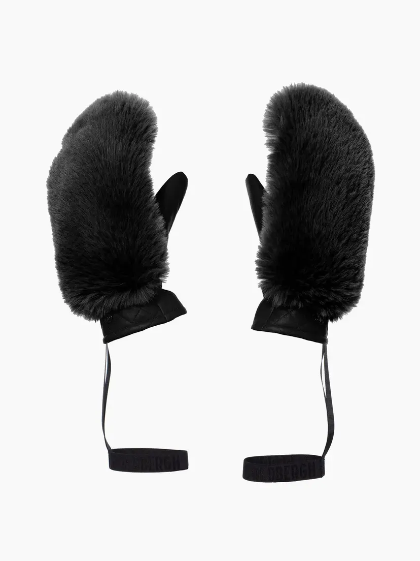 Goldbergh Hill Mittens Black - 7,5
