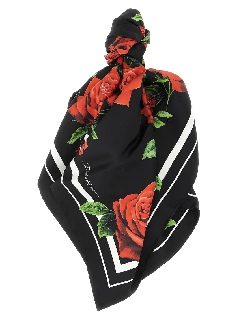 Dolce & Gabbana Dolce & Gabbana Skjerf – Svart