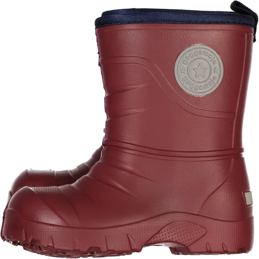 Geggamoja Gummistövlar fodrade Burgundy - 37