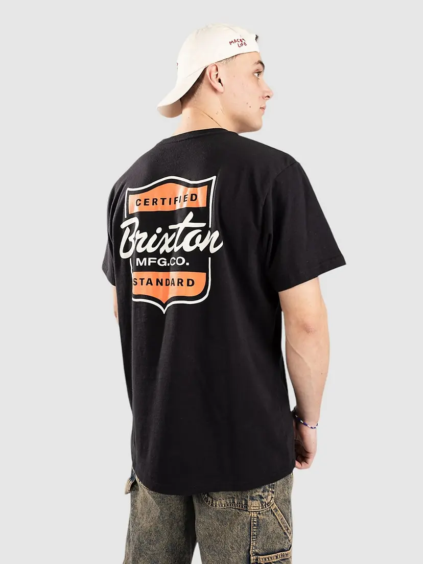 Brixton Brixton Brooker T-skjorte svart