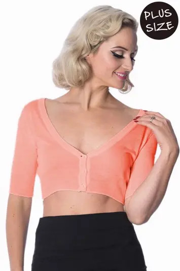 Lili Marleen Cardigan/bolero, BOBBY BASIC CARDI peach