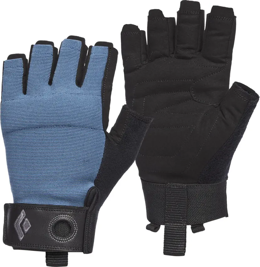 Black Diamond Black Diamond Men's Crag Half-Finger Gloves Astral Blue