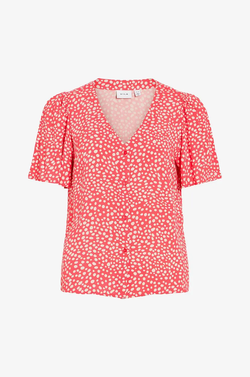 Vila Bluse viGrace V-neck S/S
