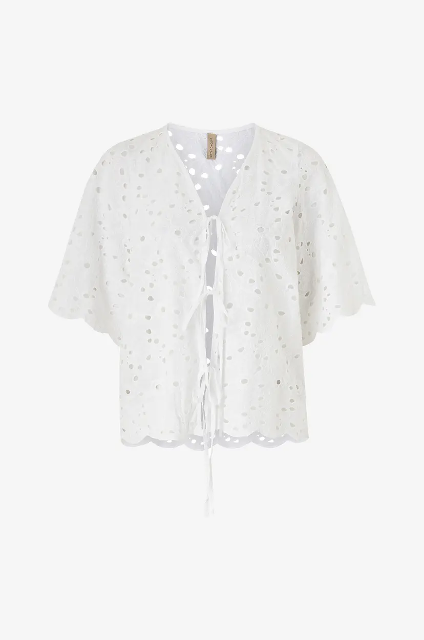 Soyaconcept Bluse Sc-Rennette 2 - Hvit
