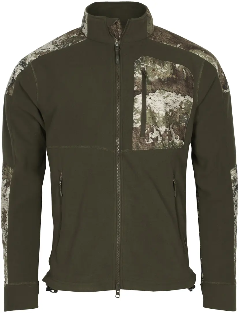 Pinewood Pinewood M's Småland Hunters Camou Fleece Jacket Hunter Brown/Strata