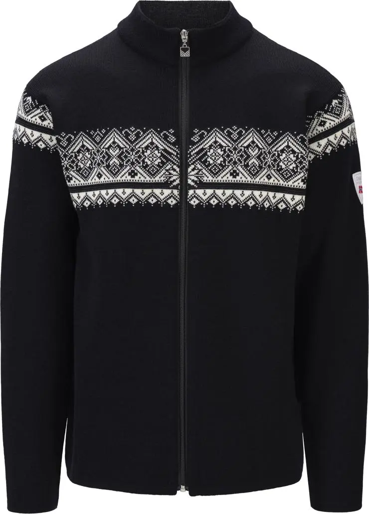 Dale of Norway Dale of Norway Men's Moritz Jacket Dark Charcoal Black Offwhite