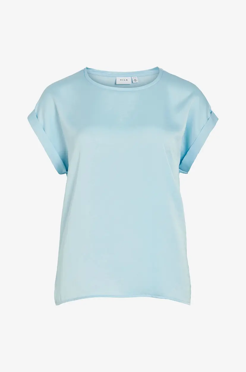 Vila Topp viEllette S/s Satin