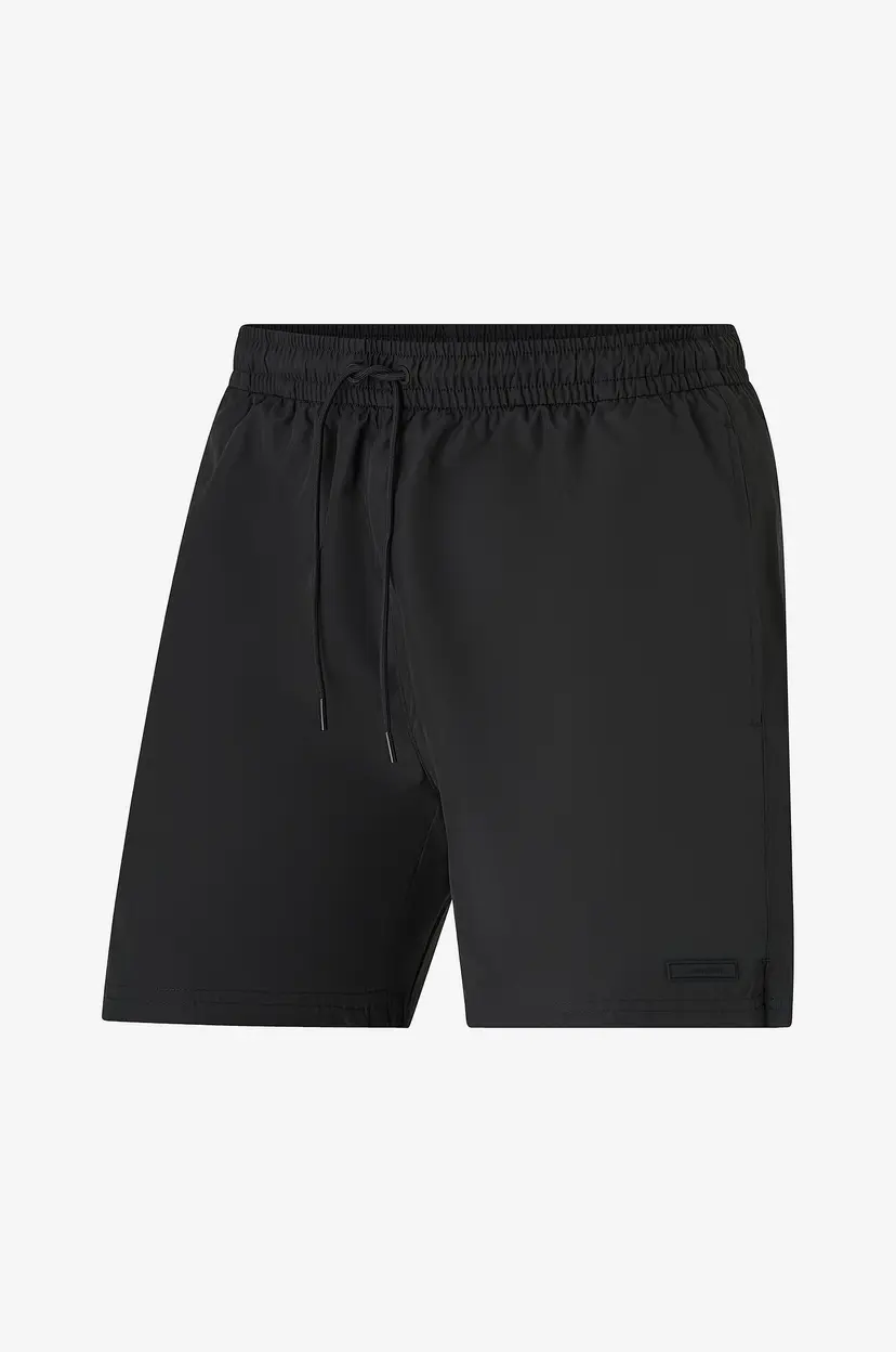 Calvin Klein Badeshorts Medium Drawstring Covered Waistb - Svart