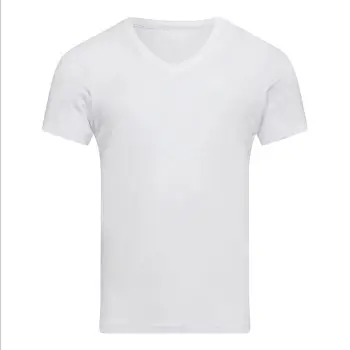 JBS of Denmark JBS Bamboo V Tee Absorbent T Shirt Hvit Herre