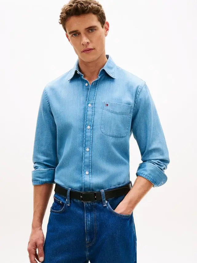 Tommy Hilfiger LIGHTWEIGHT DENIM RF SHIRT