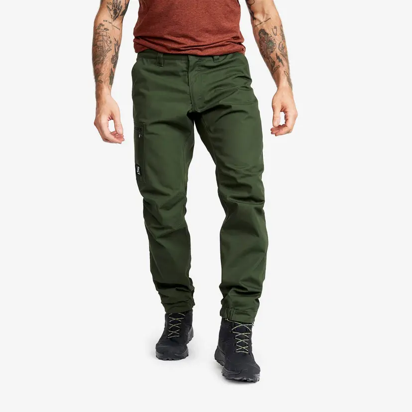 RevolutionRace Outdoor Basic Pants Herre Forest Green