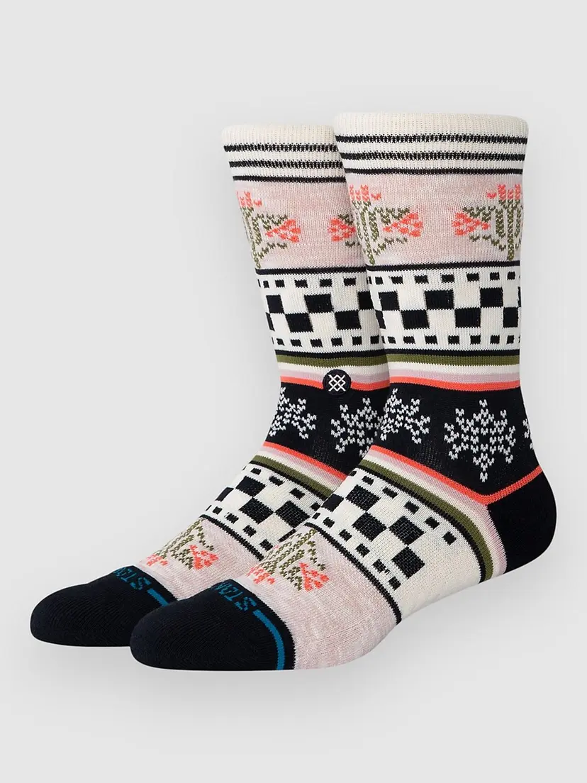 Stance Stance Winter Bloom Crew Sokker mønster