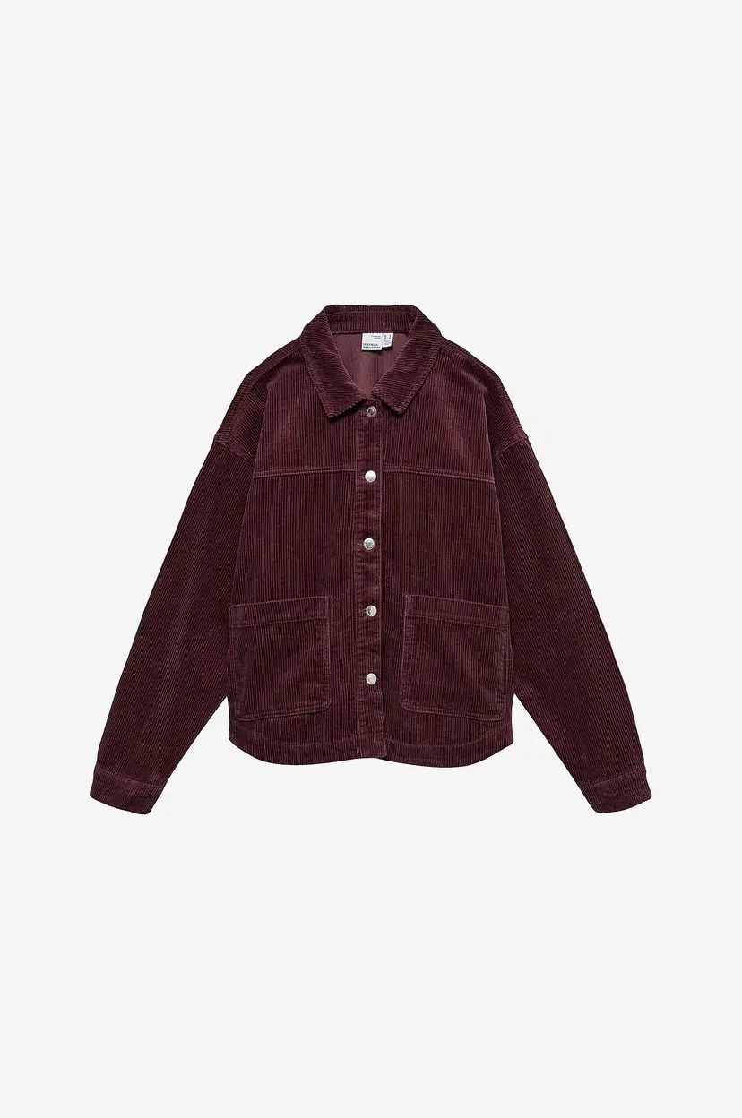 Vero Moda Curve Shacket Vmcjamie LS Corduroy Shacket - Rød