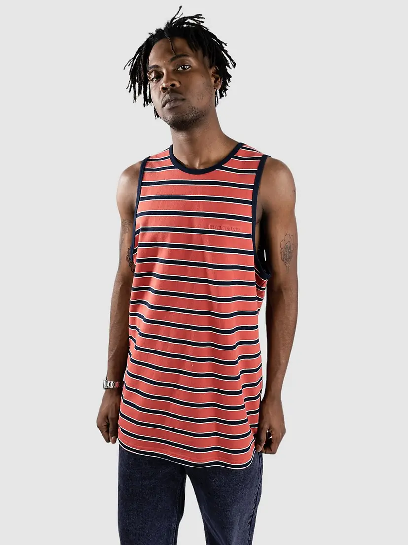 Blue Tomato Blue Tomato Striped Singlet mønster