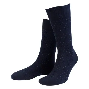 Amanda Christensen Amanda Christensen Strømper True Ankle Dot Sock Marine Str 43/46 Herre