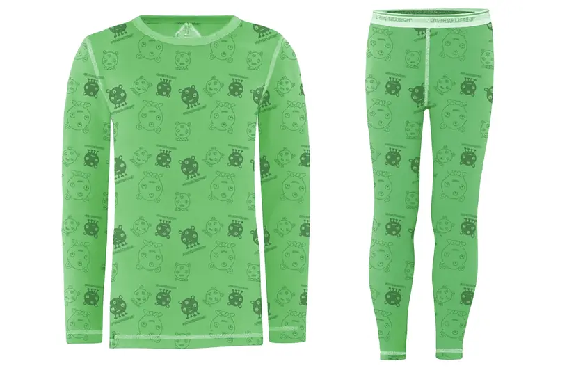Vossatassar Vossatassar Tass Bambus Superundertøy Sett Green (90 / 1,5-2 år)