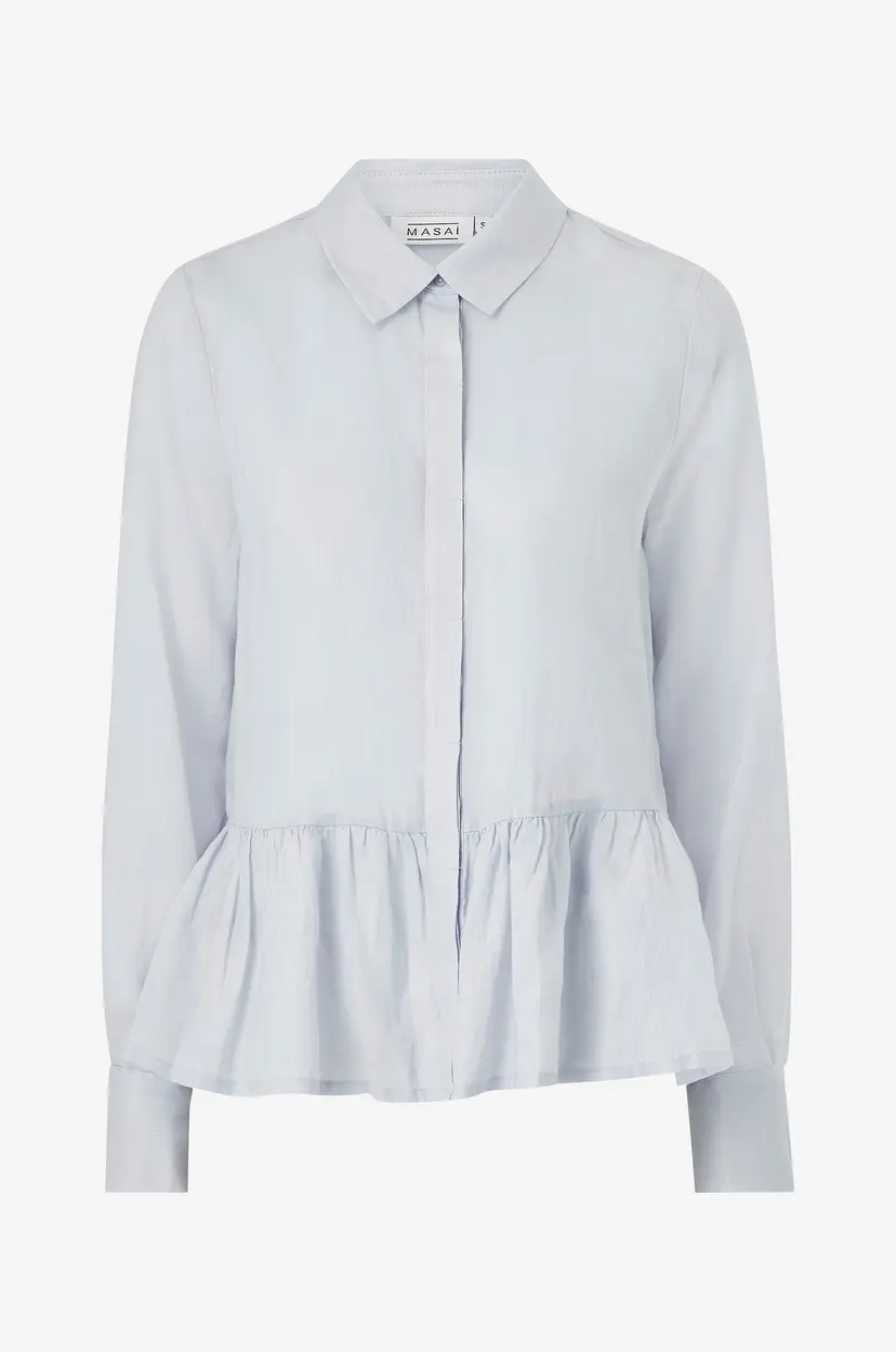 Masai Linbluse Idana - Blå