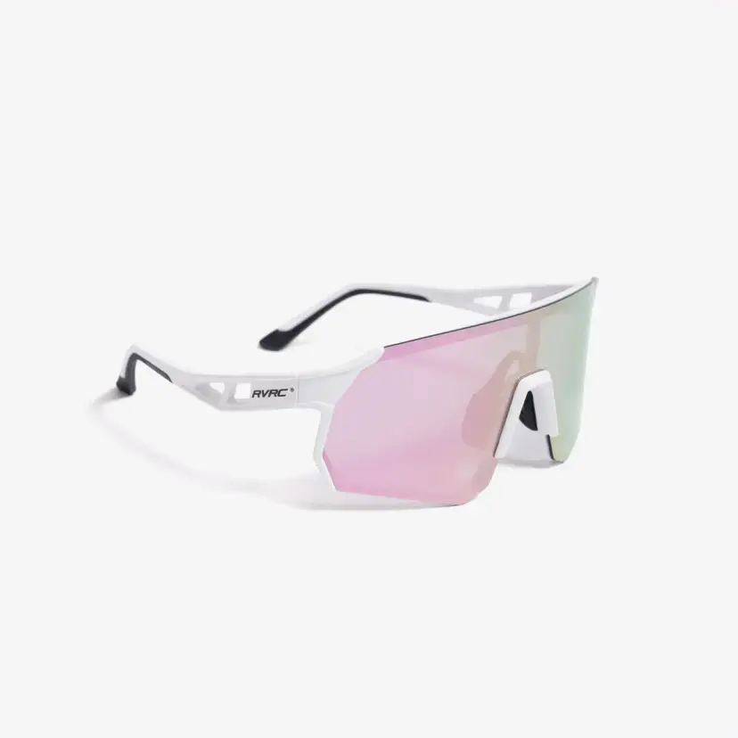 RevolutionRace Castor Polarized Sports Sunglasses Unisex Bright Pink/White
