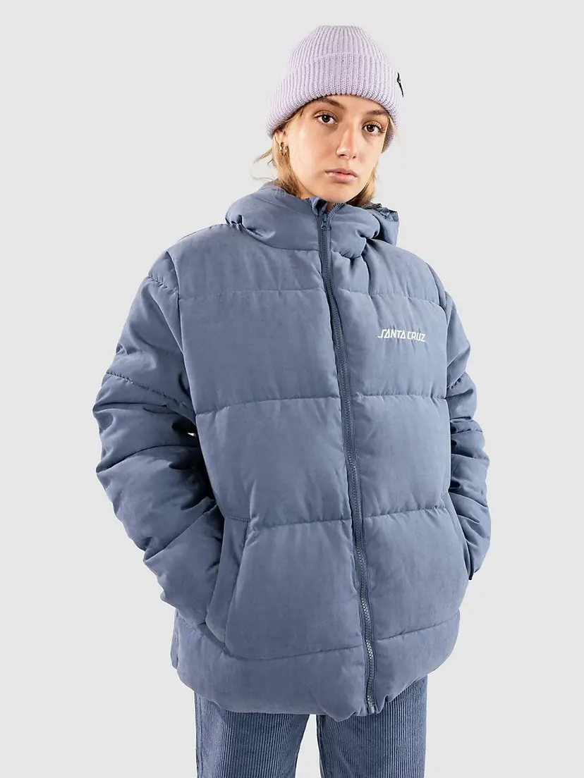 Santa Cruz Santa Cruz Strip Boxy Quilted Jakke blå