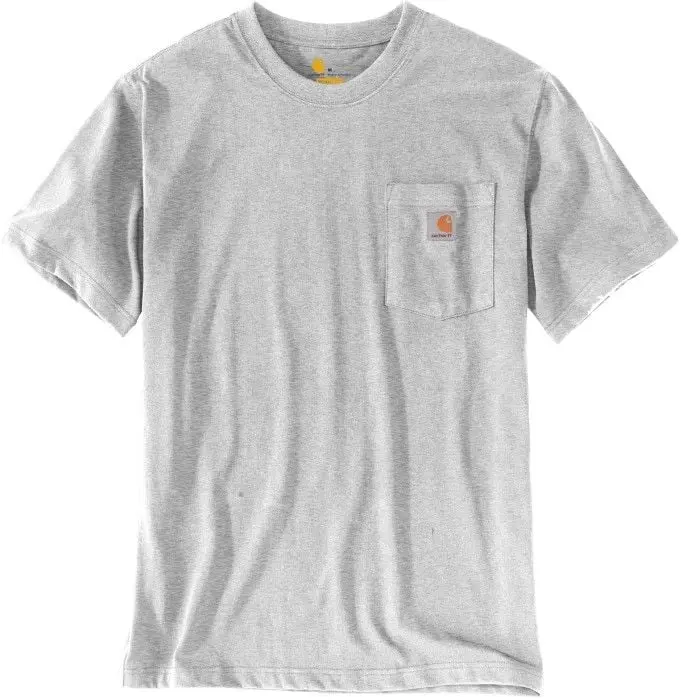 Carhartt Workwear Carhartt Workwear Carhartt M's Workwear Pocket S/S T-Shirt Heather Grey