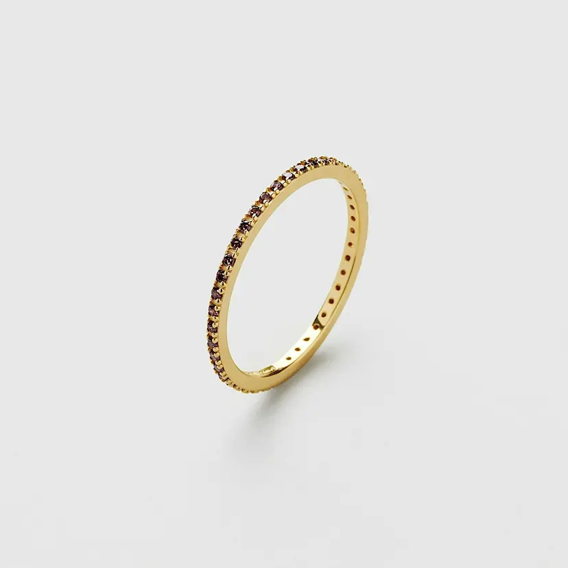 Safira Mauve Mani Ring