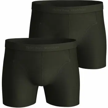 Björn Borg Björn Borg 2P Lyocell Boxer Mørkgrørnn  lyocell Small Herre