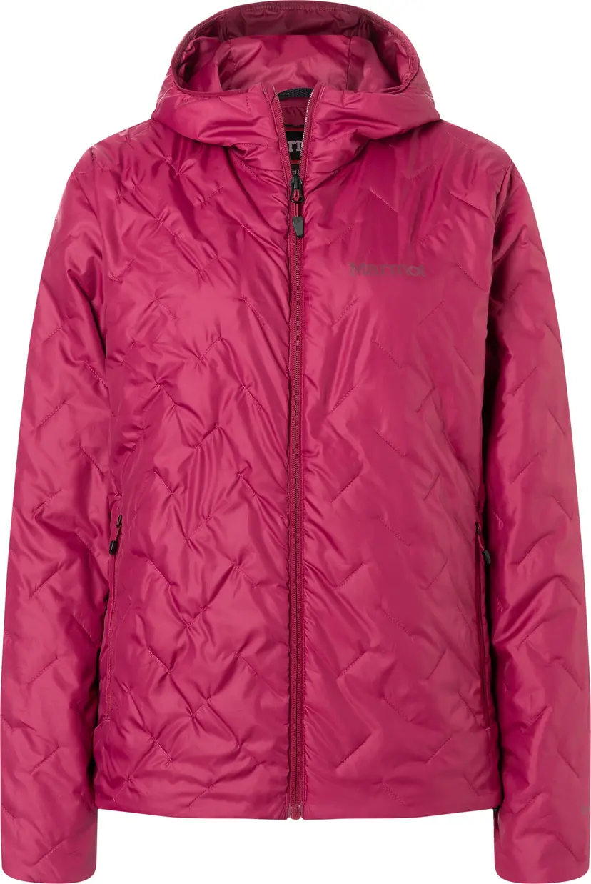 Marmot Marmot Women's MonoQuilt Hoody Red Mulberry
