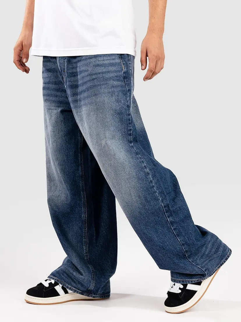 Empyre Empyre Sk8 Ultra Wide Jeans blå