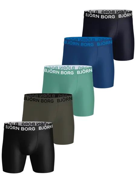 Björn Borg Sports Microfiber Boxers 5-pack