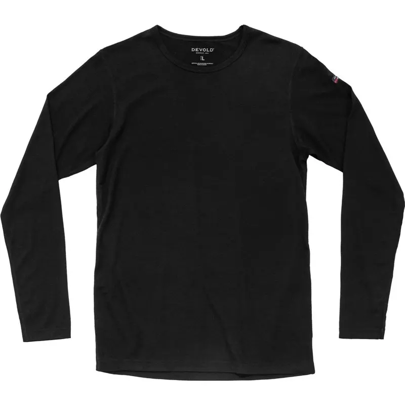 Devold Devold Breeze Merino 150 Shirt Man Black