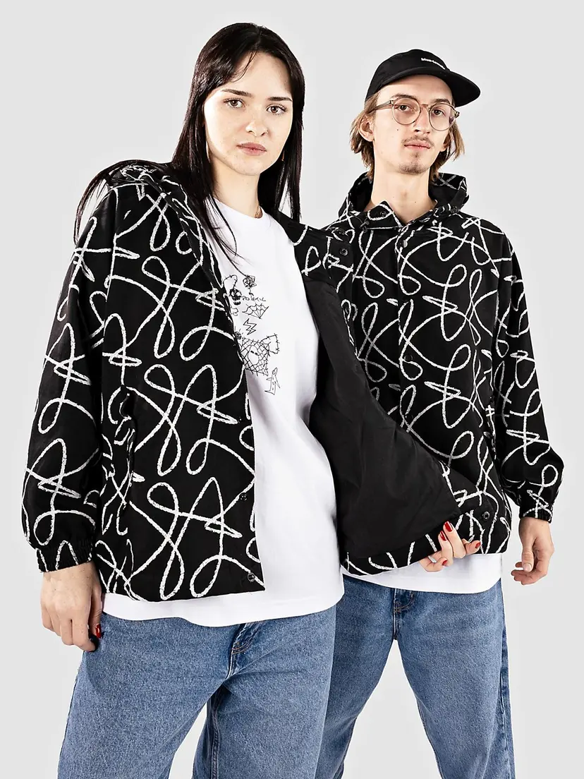 Poetic Collective Poetic Collective Boxy Doodle Jakke svart