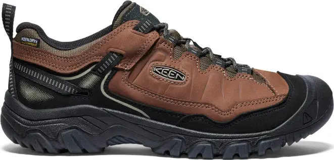 Keen Keen Men's Keen Targhee Iv Waterproof-Bison-Black Bison-black
