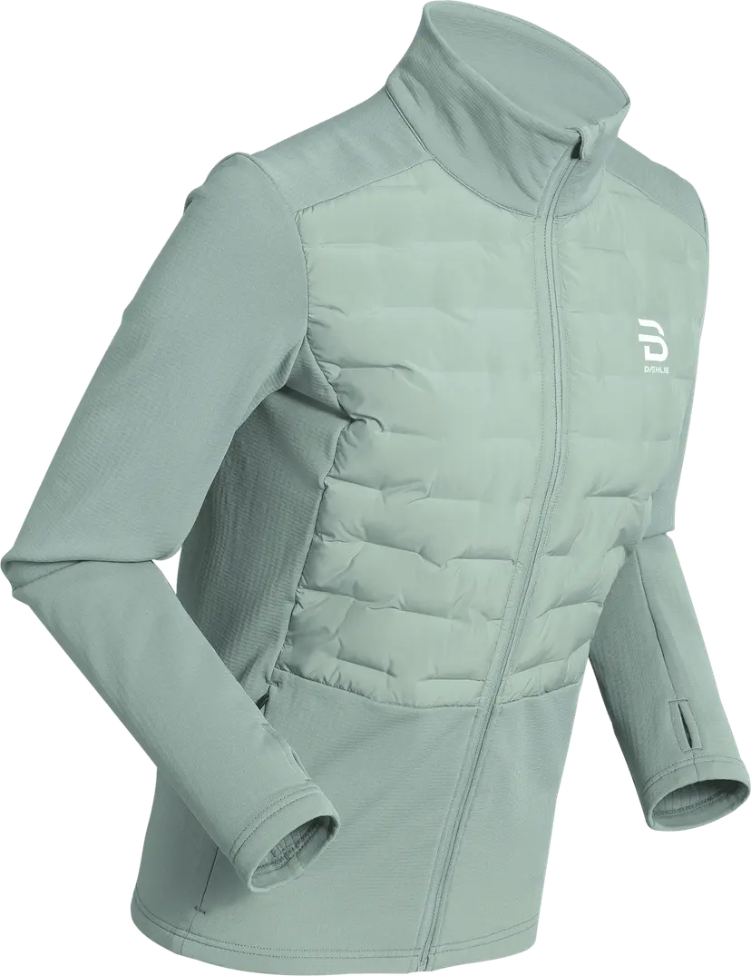 Dæhlie Dæhlie Women's Shield Full-Zip Midlayer Sage Green