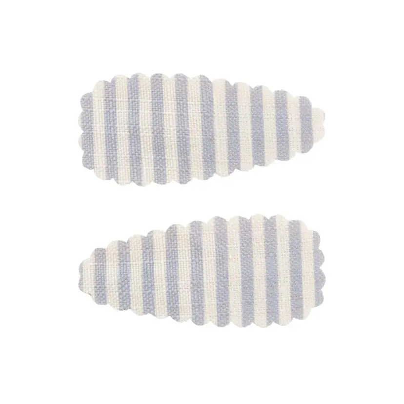 Lil`Atelier Lil'Atelier - Hårspenne 2pk Olana Turtledove Vapor Blue