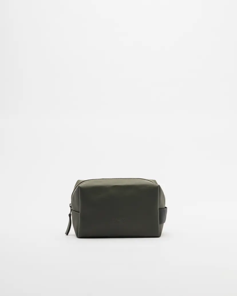 Rains Rains Wash Bag Small Green Necessaire