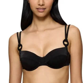 Triumph Triumph Midnight Swim Wired Bikini Top Svart B 36 Dame
