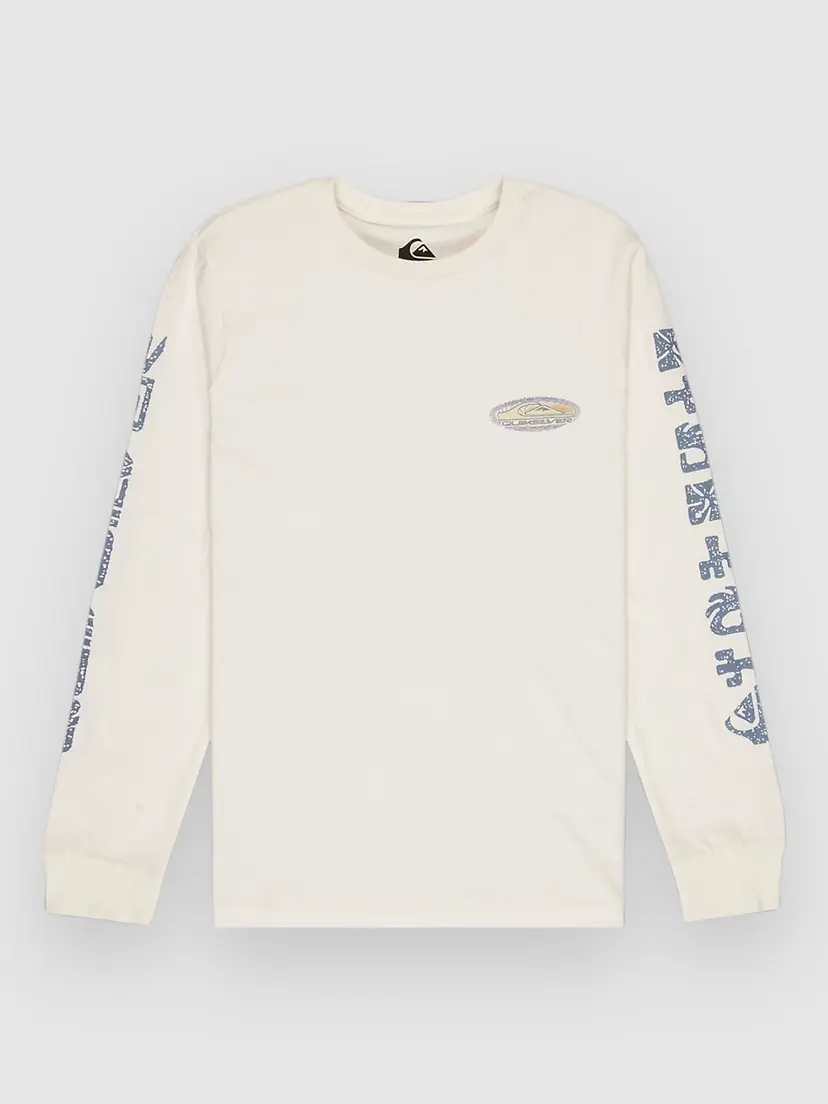 Quiksilver Quiksilver Evo Border Lines Kids Longsleeve T-Shirt hvit
