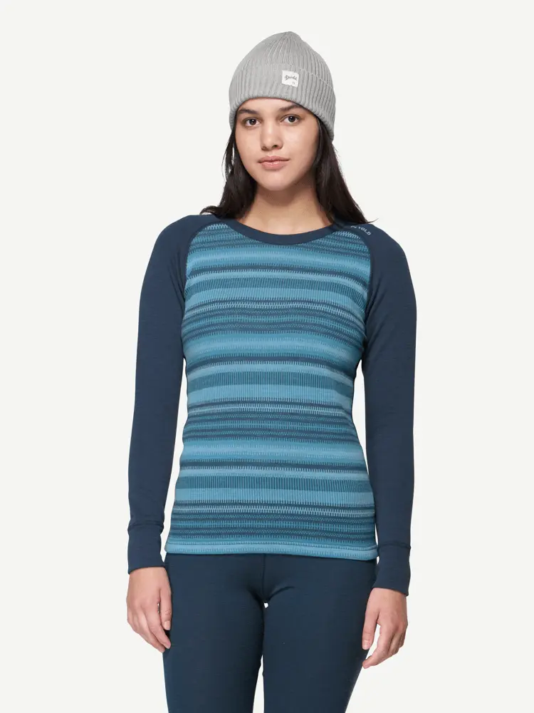 Devold Devold - Signature Merino 230 Ulltrøye Dame - Large - Blå