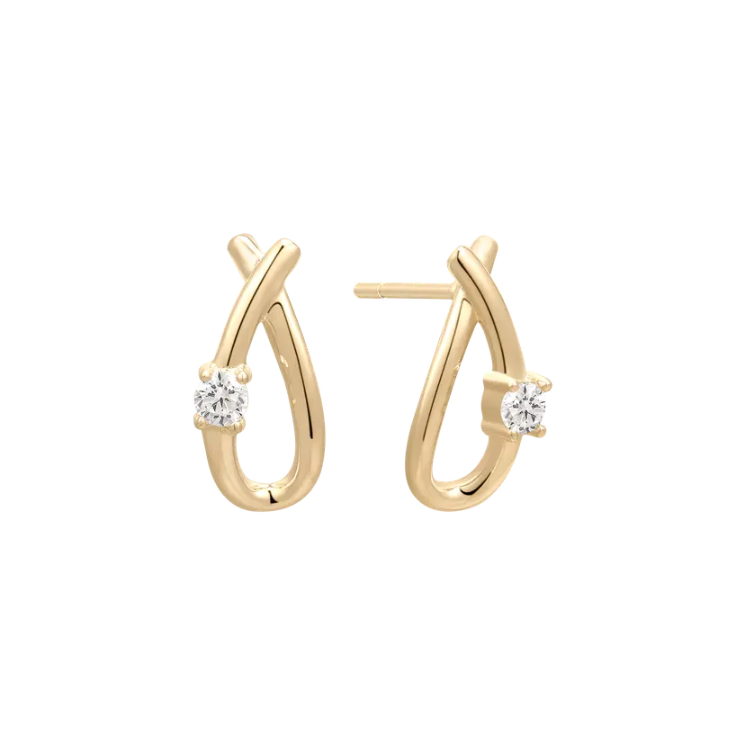 Støvring Design Guld ørestikker