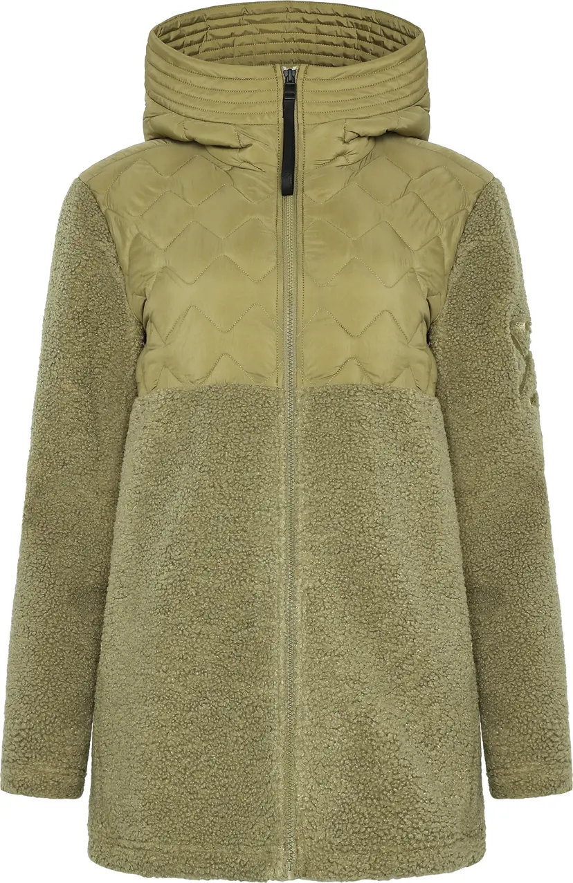 Didriksons Didriksons Women's Bibi Full Zip 2 Olive Green