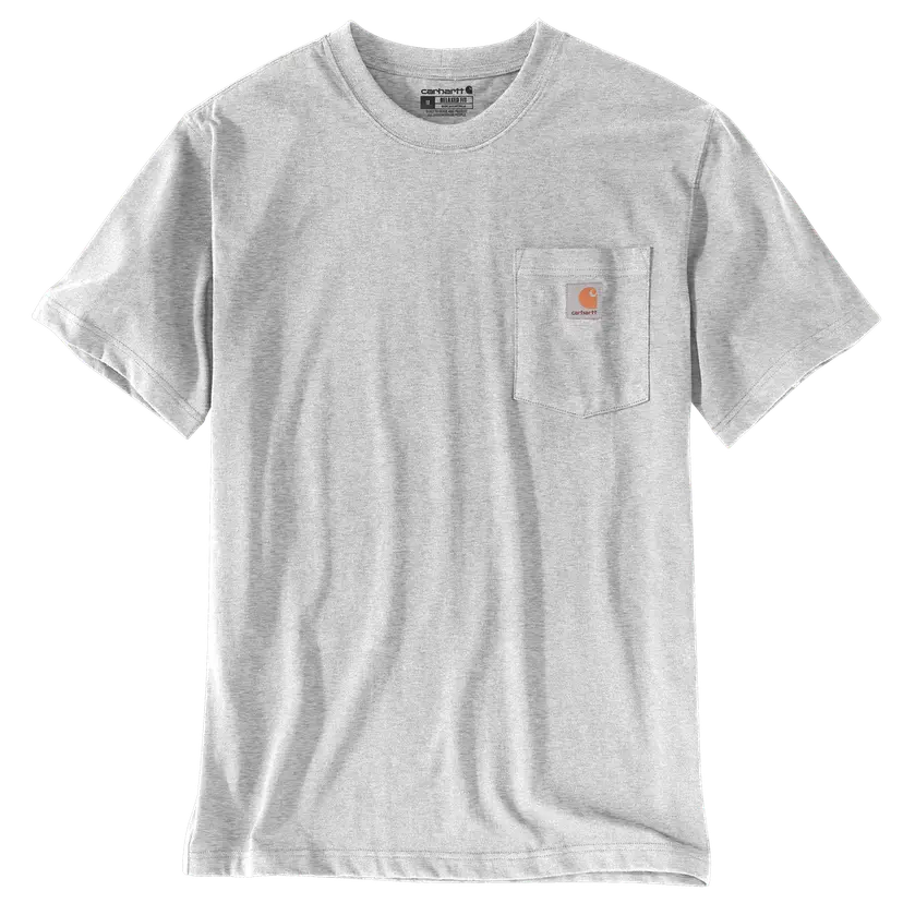 Carhartt Carhartt Men's Dearborn Relaxed Pocket T-Shirt Heather Gray