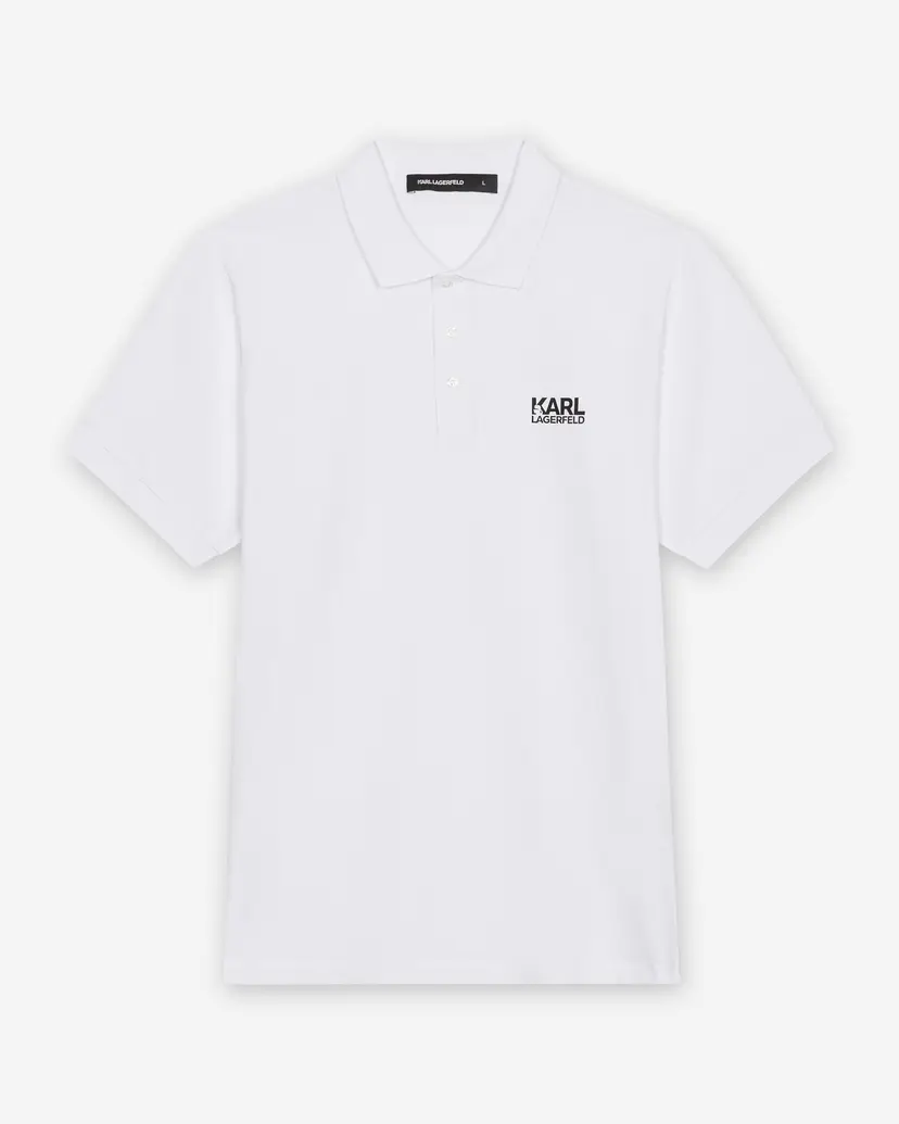 Karl Lagerfeld Karl Lagerfeld 745780-562235 White Polo shirt