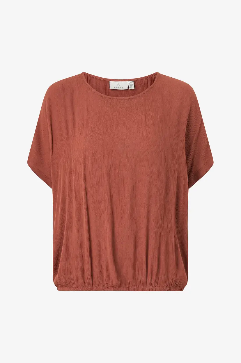 Kaffe Topp Amber Stanley SS - Brun