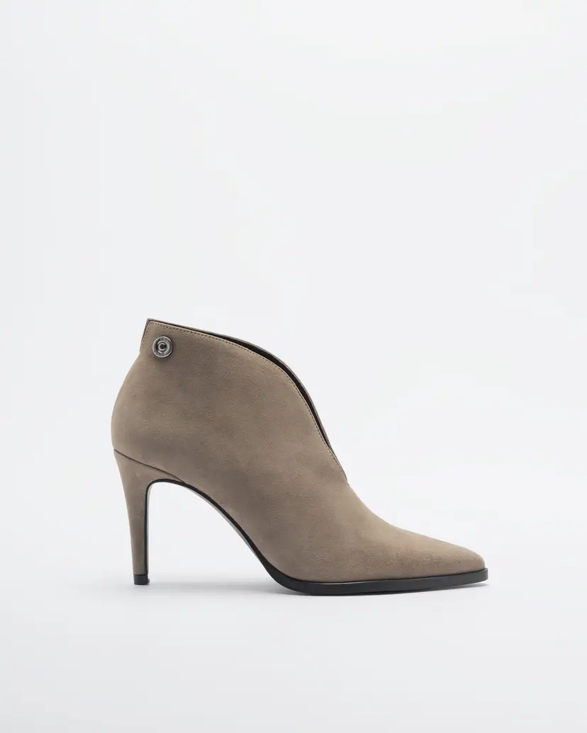 PROF PROF 9340 Gray Ankle Boots