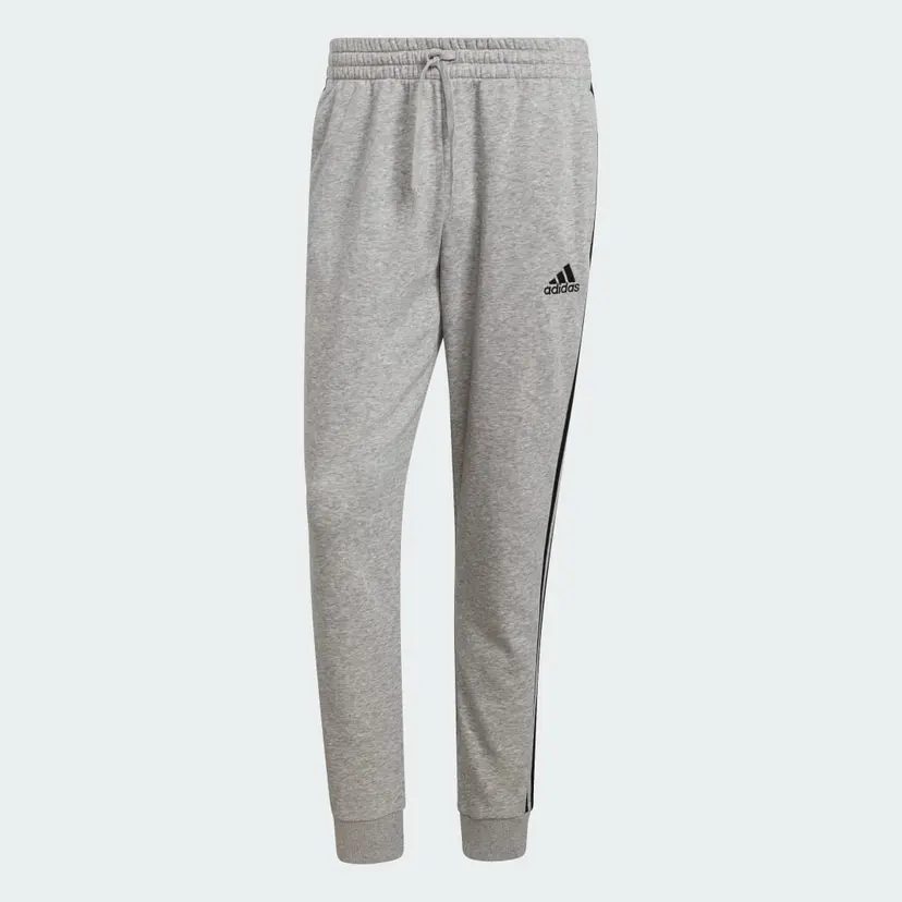 Adidas Essentials Fleece Tapered Cuff 3-Stripes Bukse