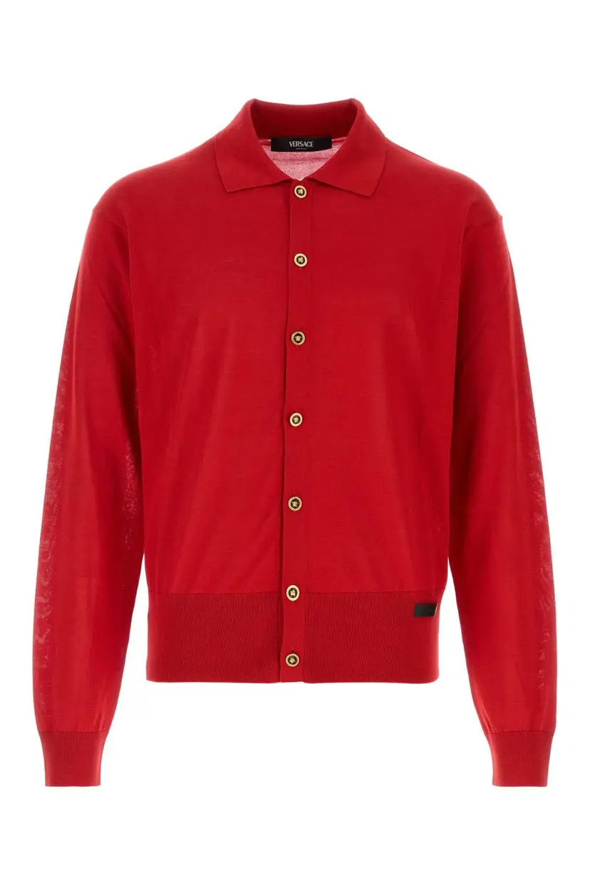 Versace Versace Cardigans – Rød
