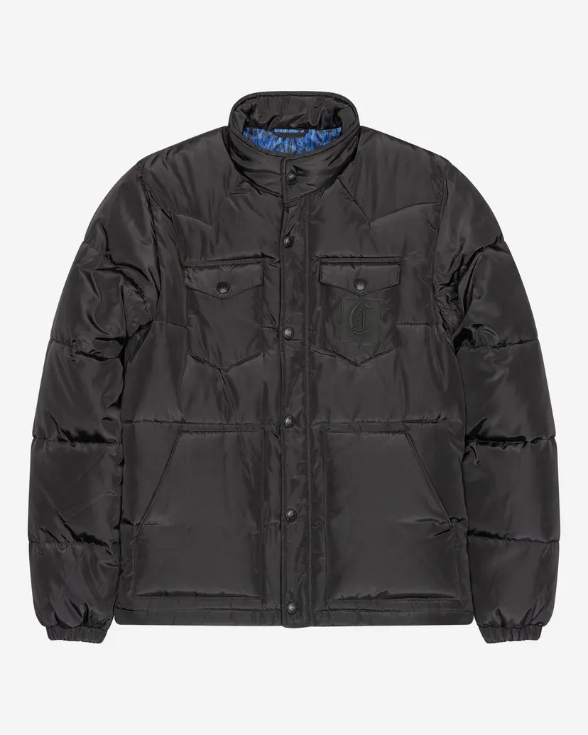 Just Cavalli Just Cavalli New Bomber Black Puffer jacket