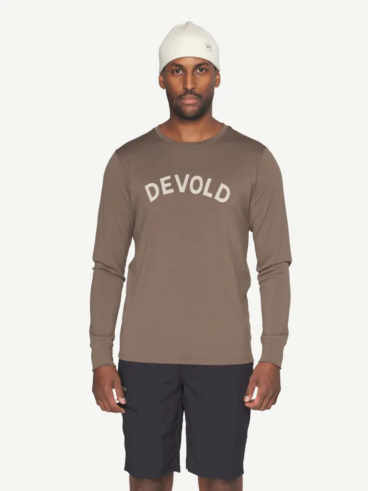 Devold Devold - Classic Legacy Long Sleeves Herre - Large - Brun